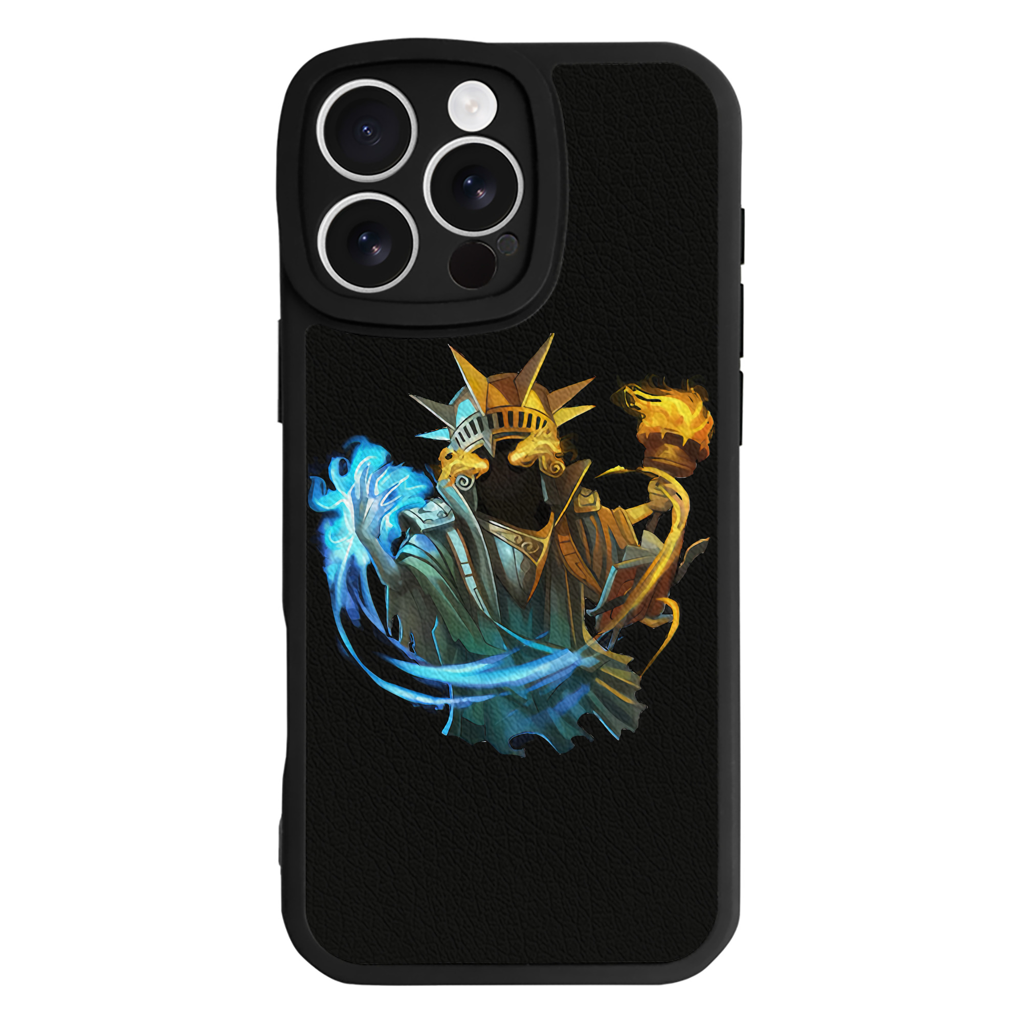 リーグ・オブ・レジェンド League of Legends LOL 【iPhone 16シリーズ対応】シリコンスマホケース（レザー調） 材質：シリコン